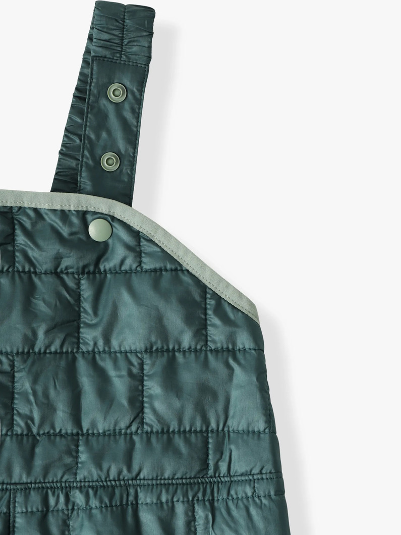 ナノパファーオーバーオール（18M-2Y） 詳細画像 green 2