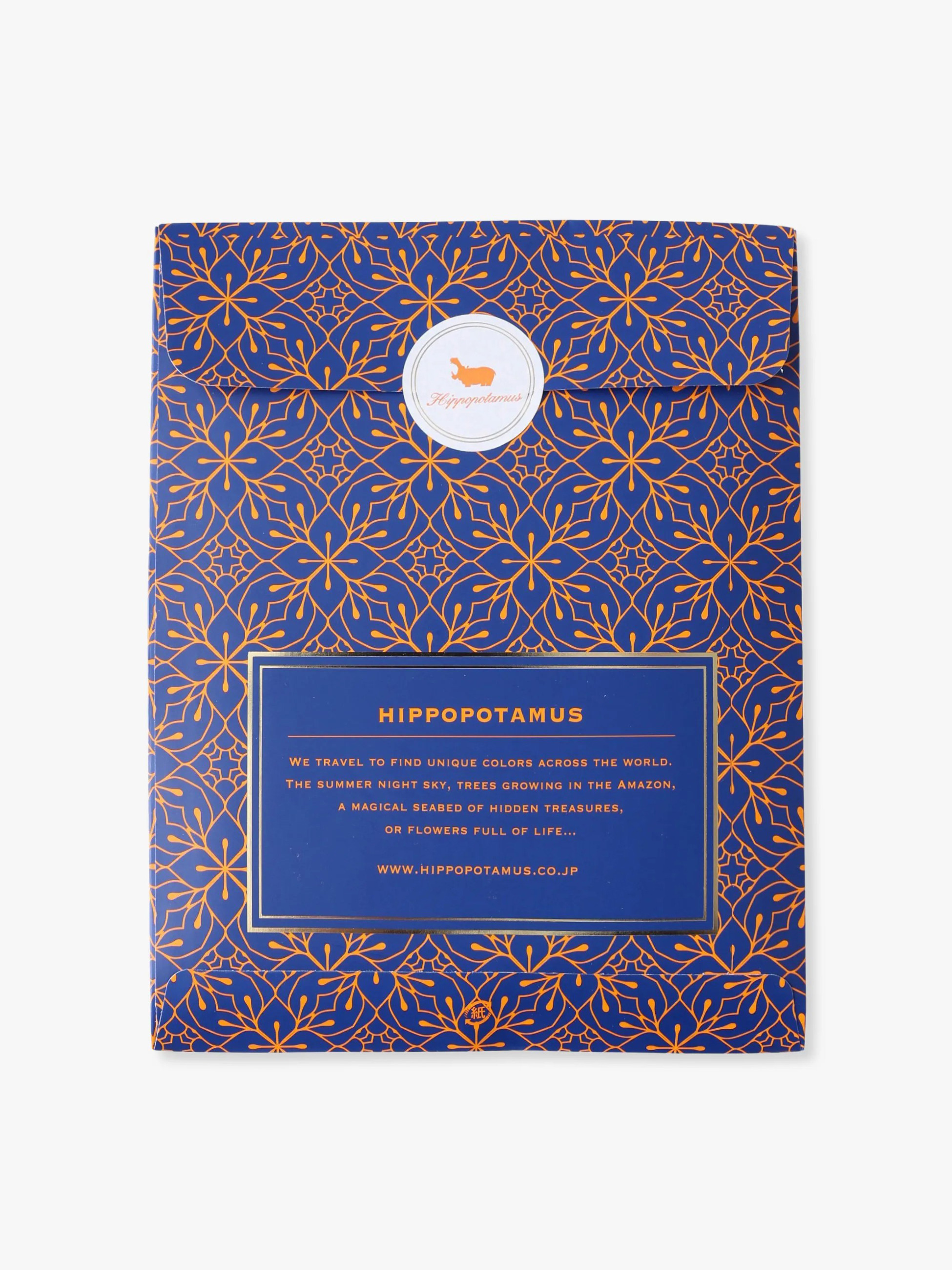 ギフト チーフタオル （No.1）｜Hippopotamus(ヒポポタマス