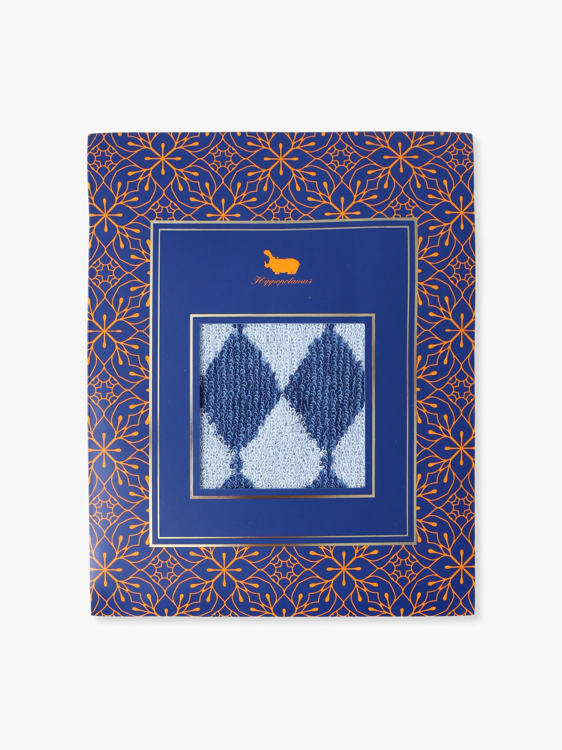 ギフト チーフタオル （No.2）｜Hippopotamus(ヒポポタマス