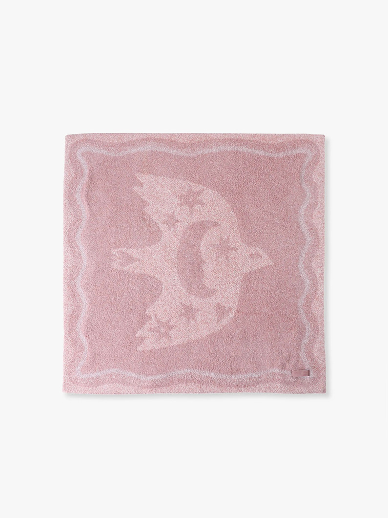 コージーシック デザートバード モチーフ ブランケット（パープル/ブルー） 詳細画像 blue 2