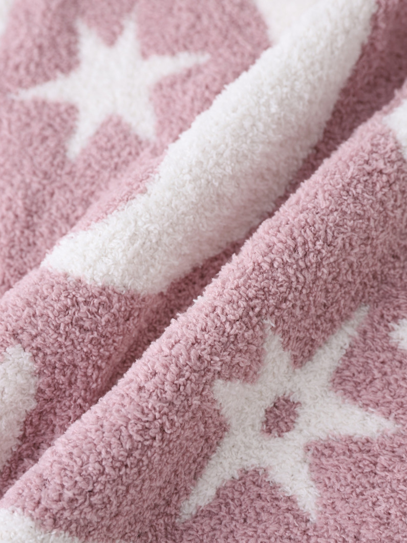 コージーシック デザートバード モチーフ ブランケット（パープル/ブルー） 詳細画像 blue 4