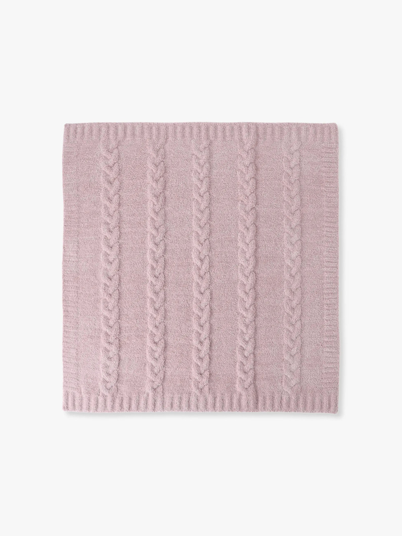 コージーシック ケーブル ブランケット（ピンク/ベージュ） 詳細画像 beige 1