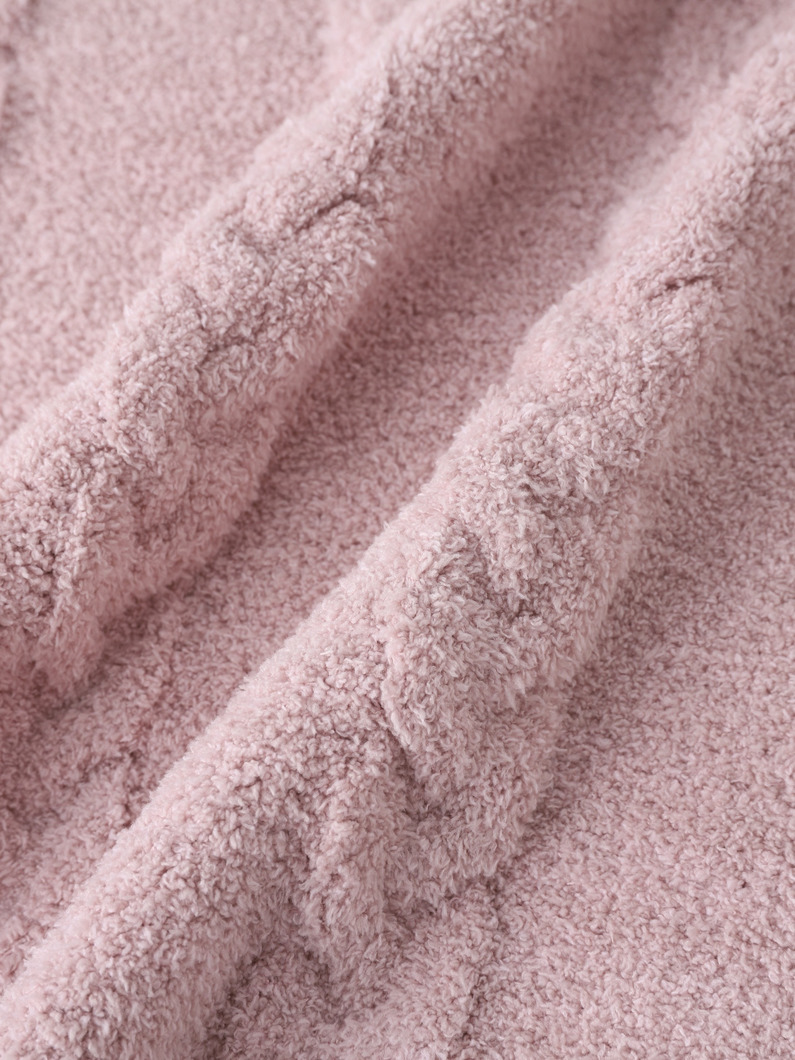 コージーシック ケーブル ブランケット（ピンク/ベージュ） 詳細画像 beige 4