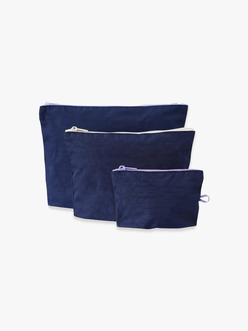 ゴーポーチ セット（3サイズ） 詳細画像 navy 1