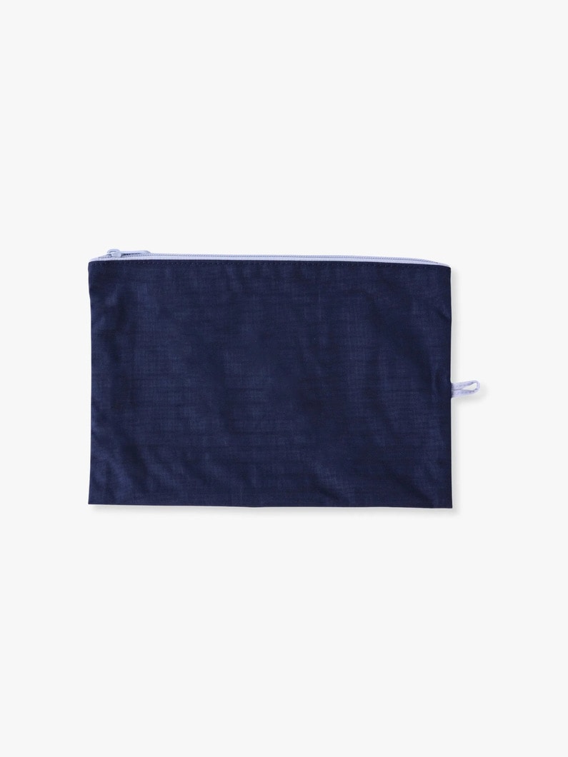 ゴーフラット ポーチセット（3サイズ） 詳細画像 navy 1