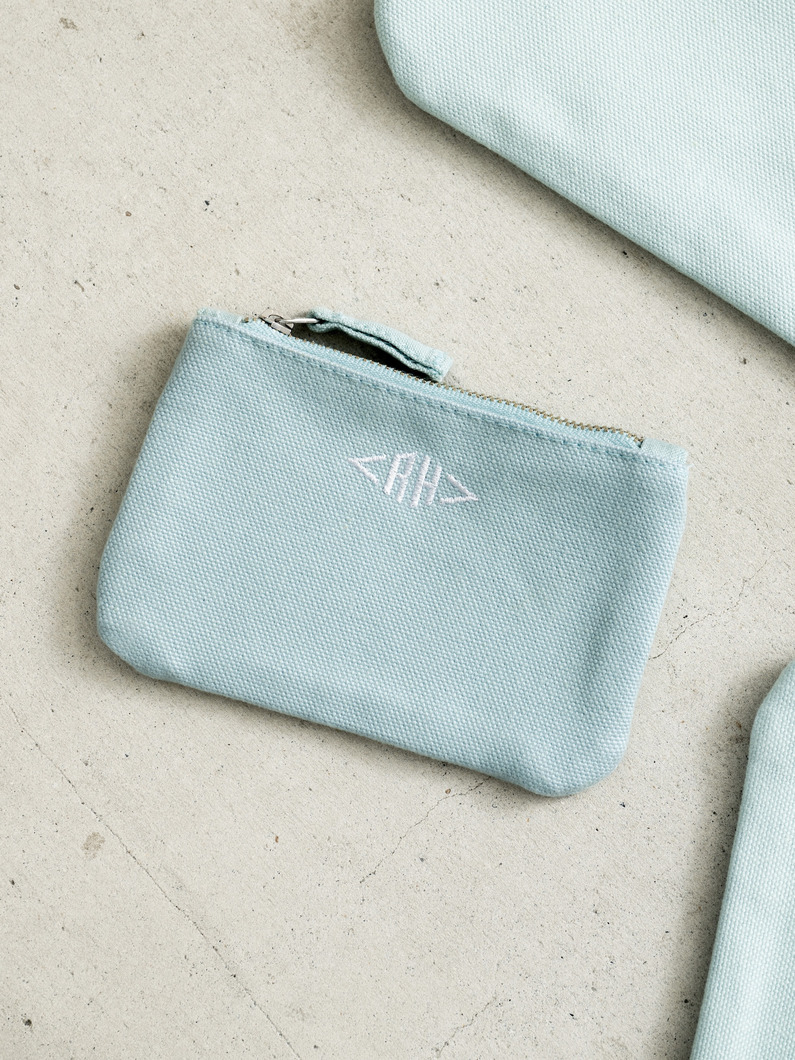 カラーキャンバス ポーチ（S） 詳細画像 turquoise 4