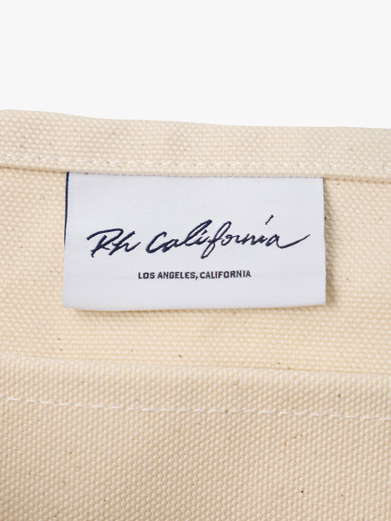 オーガニックキャンバス スクエアトート（L）｜Ron Herman(ロン