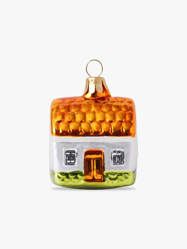 クリスマスシェイプ タウンオーナメント 詳細画像 orange