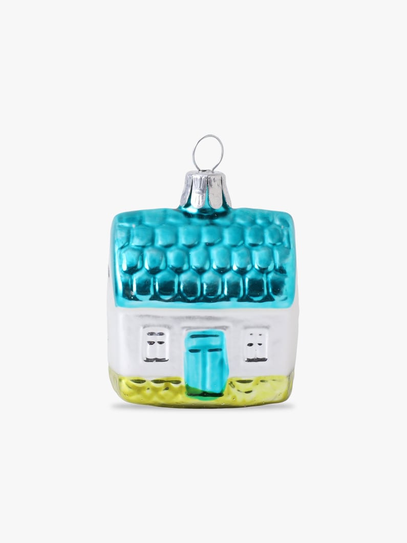 クリスマスシェイプ タウンオーナメント 詳細画像 turquoise