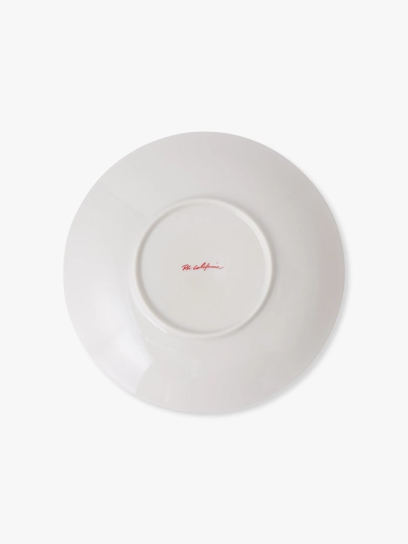 カラーライン プレート（24cm） 詳細画像 red 3