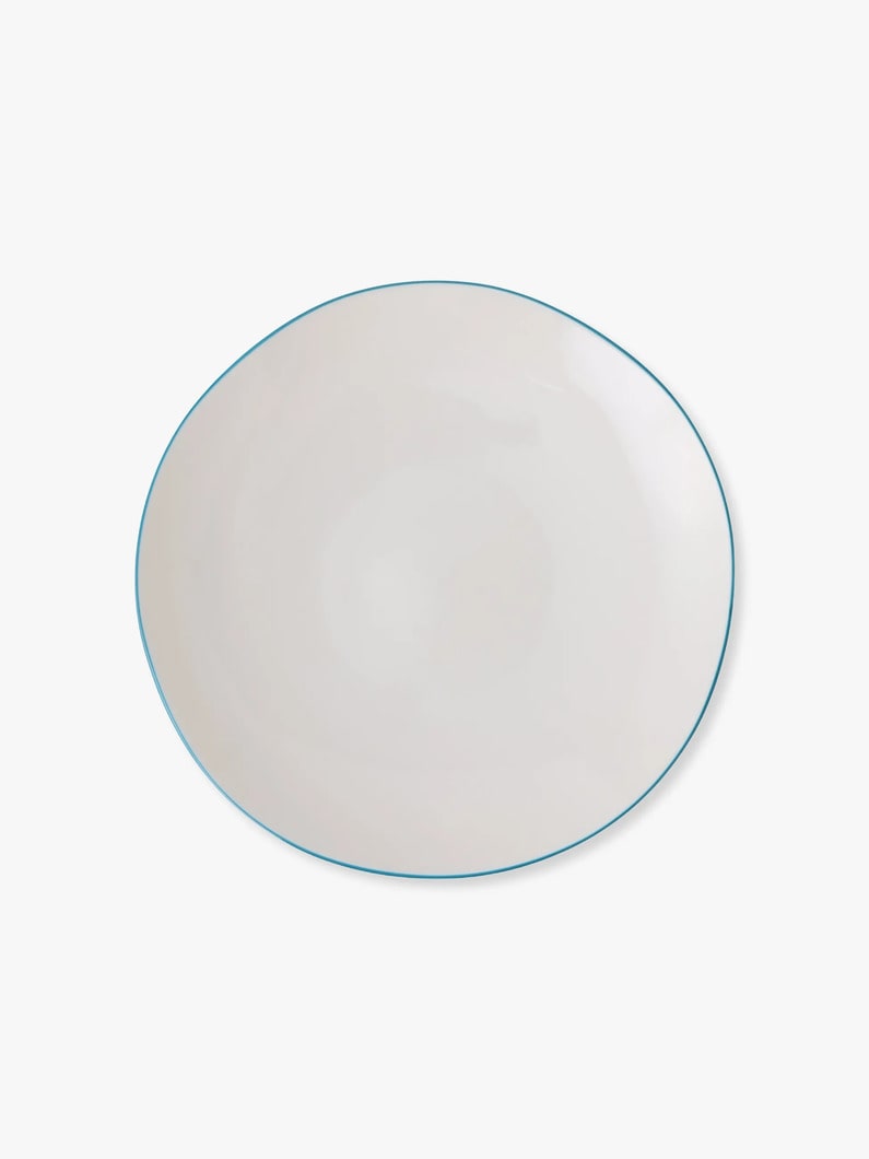 カラーライン プレート（19cm） 詳細画像 red 2