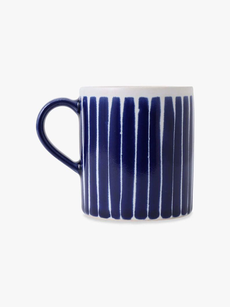 ハンドストライプ マグ 詳細画像 light yellow 1