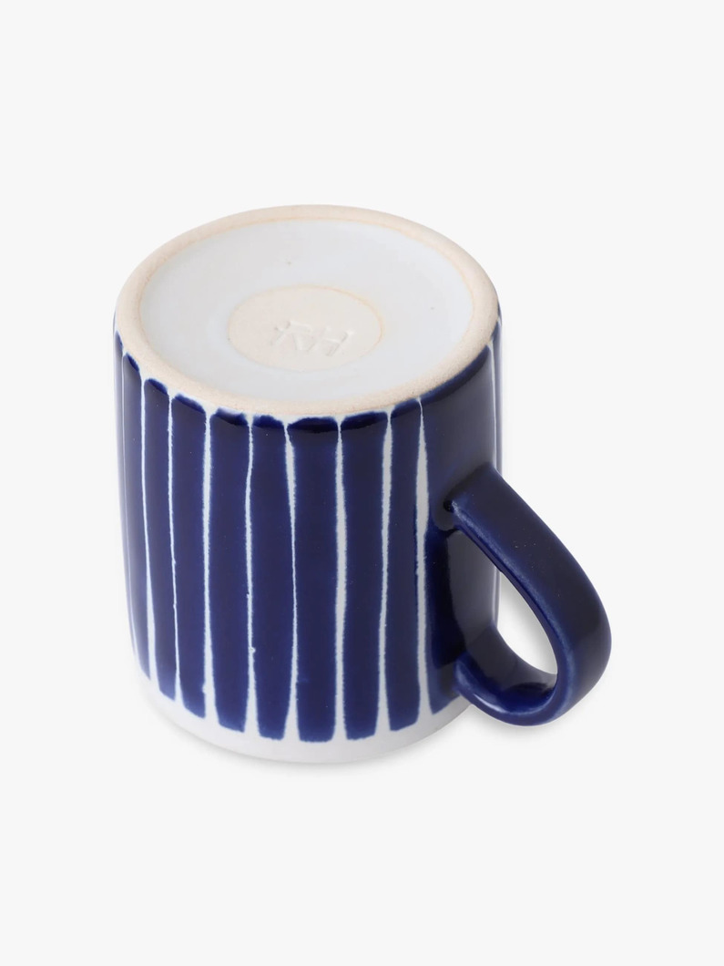 ハンドストライプ マグ 詳細画像 light yellow 2