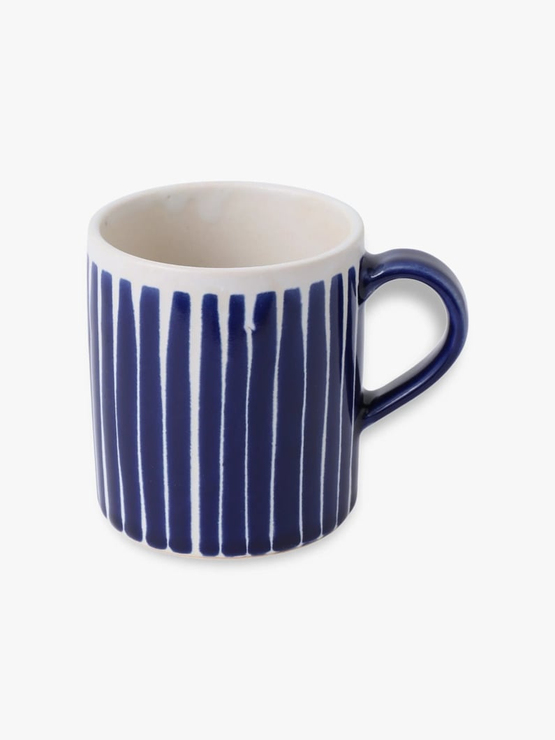 ハンドストライプ マグ 詳細画像 navy