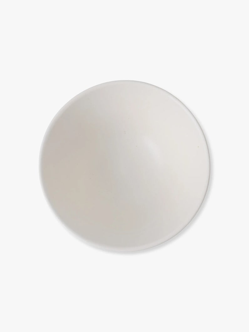 ホワイトグレーズ ボウル （L） 詳細画像 white 2