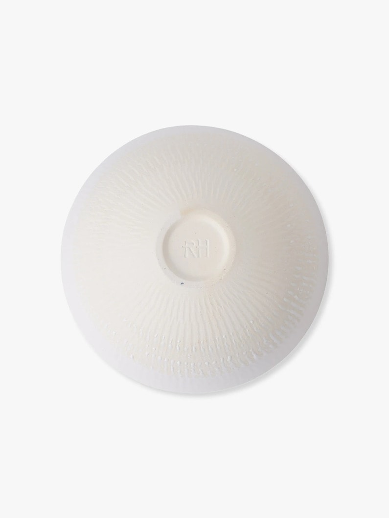 ホワイトグレーズ ボウル （L） 詳細画像 white 3