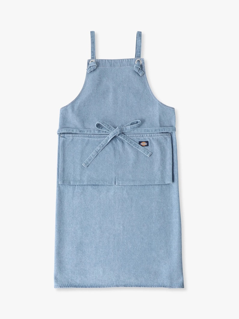 デニムフルエプロン（インディゴ） 詳細画像 light blue 1