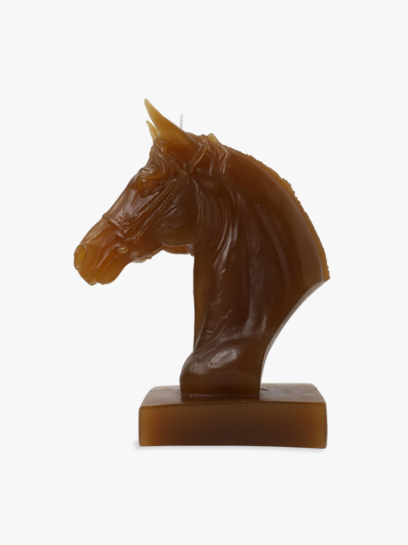 シュヴァル ホースヘッドキャンドル 詳細画像 brown 1