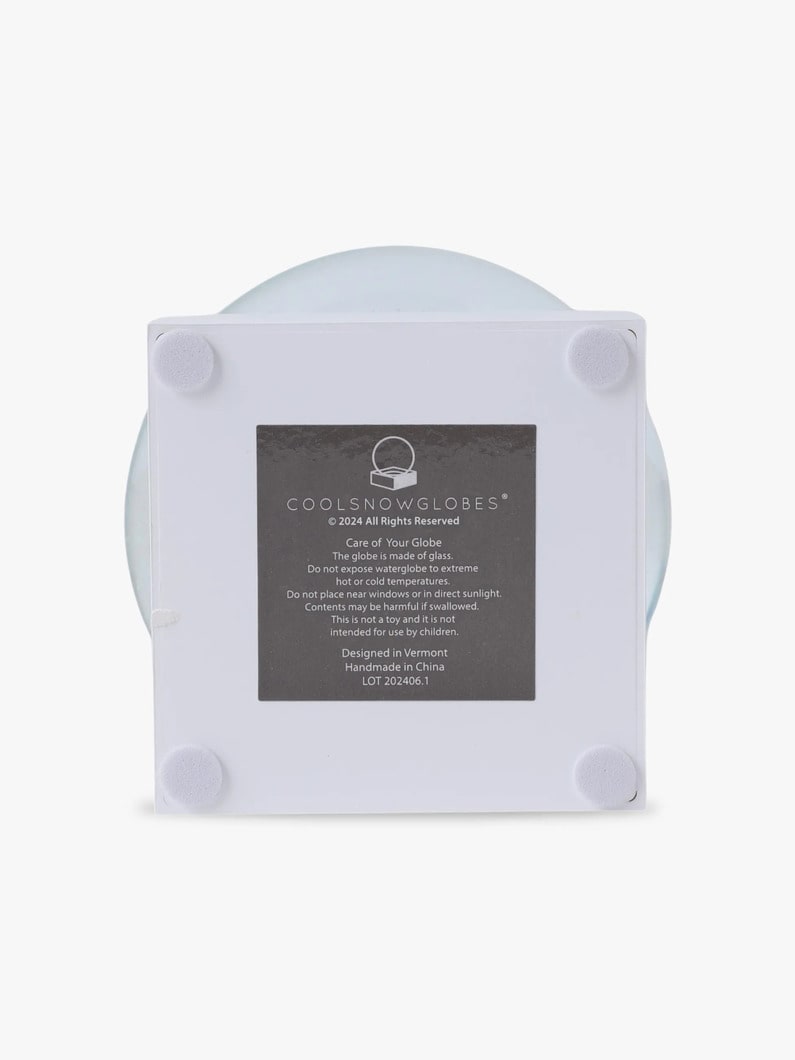 スノーフレーク スノードーム 詳細画像 white 2