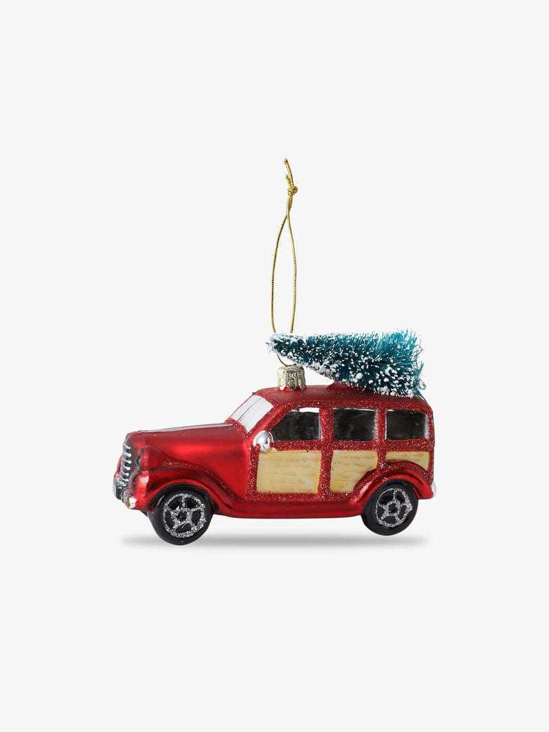 ウッディ ワゴン カー ガラス オーナメント 詳細画像 other 1