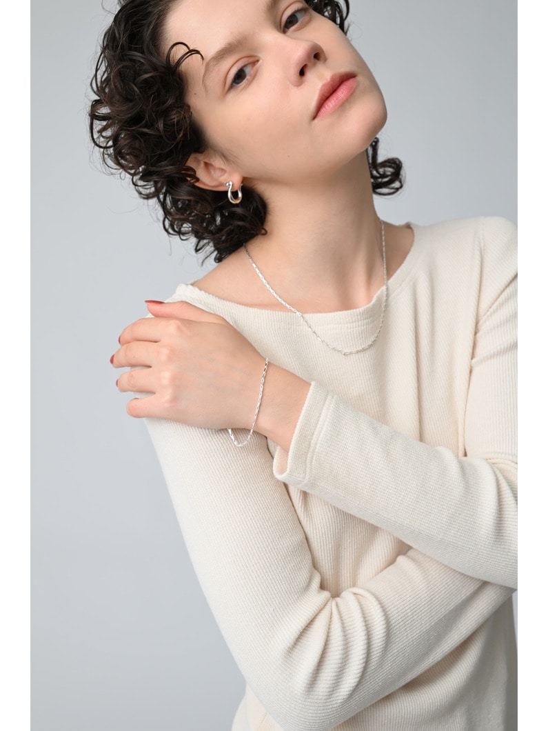 バーリーコーン チェーン ブレスレット（20cm） 詳細画像 silver 4