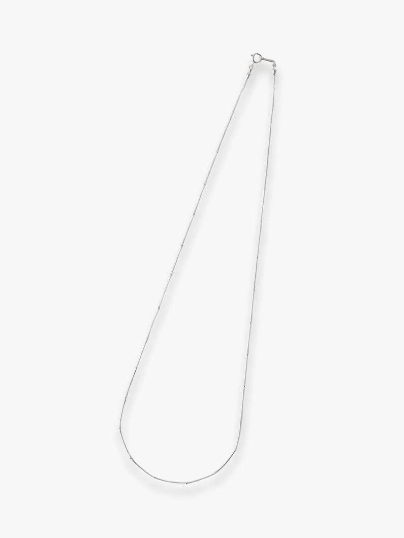 モールスコード チェーン ネックレス（50cm） 詳細画像 silver 4