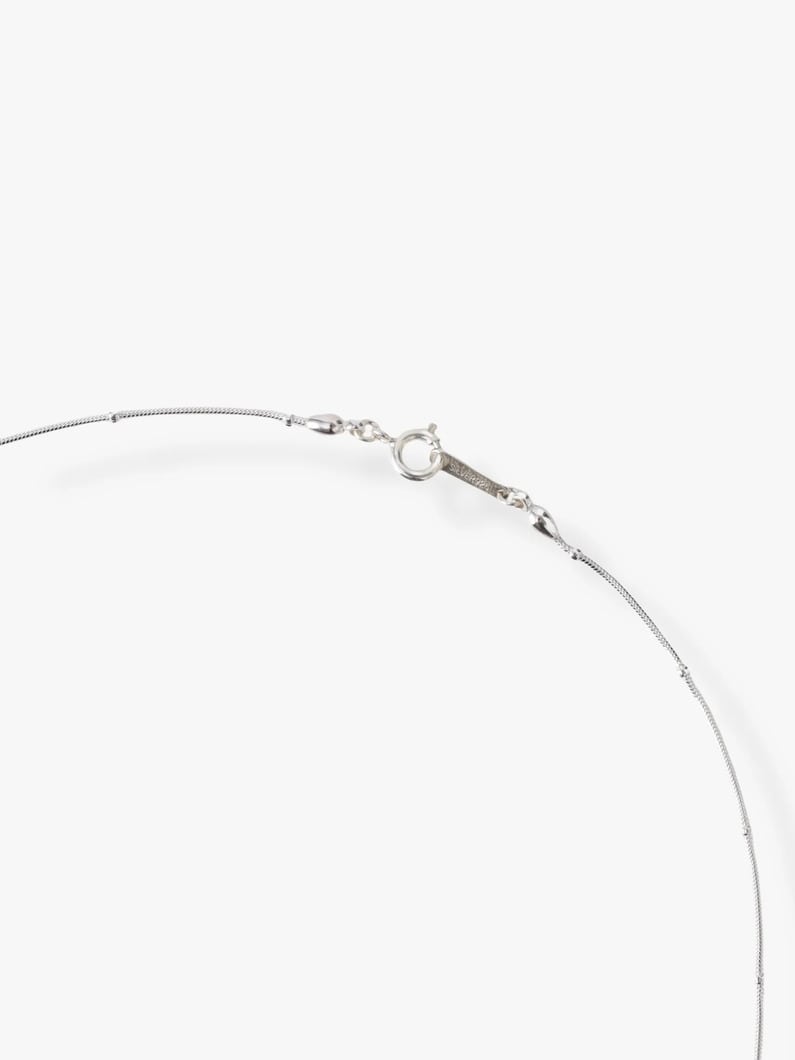 モールスコード チェーン ネックレス（40cm） 詳細画像 silver 2