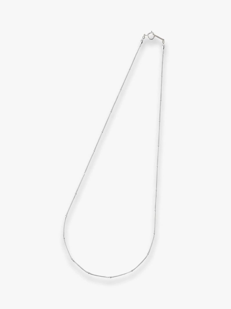 モールスコード チェーン ネックレス（40cm） 詳細画像 silver 4