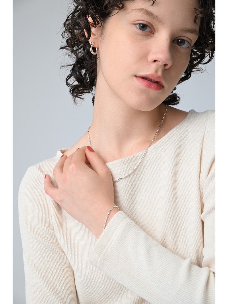 バーリーコーン チェーン ネックレス（50cm） 詳細画像 silver 3