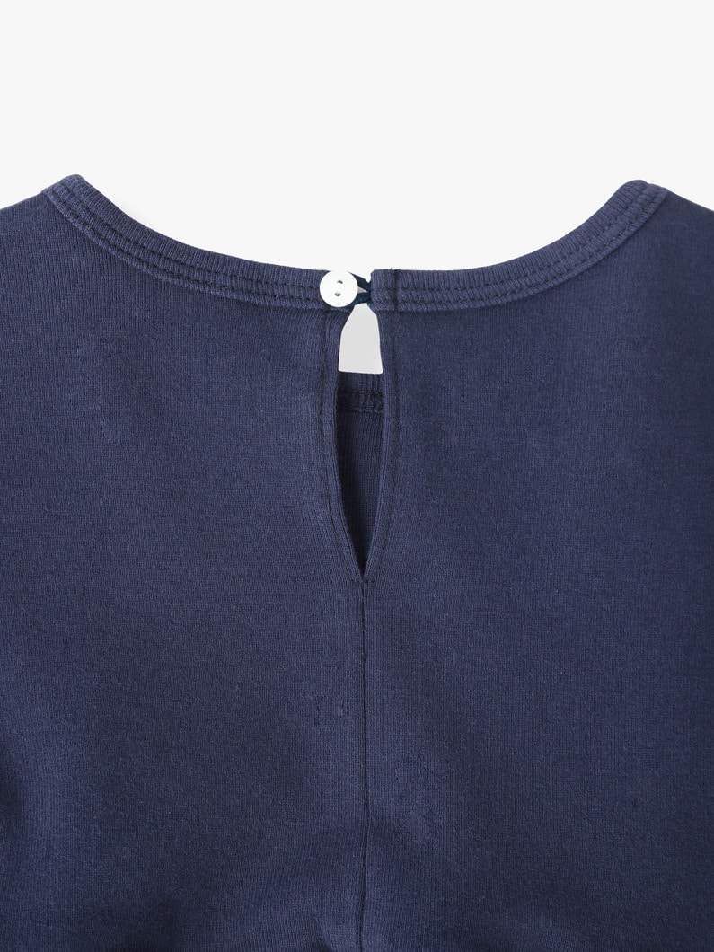 バレリーナ ロングスリーブ ティードレス（ホワイト/ピンク/ネイビー/7M-6Y） 詳細画像 pink 3