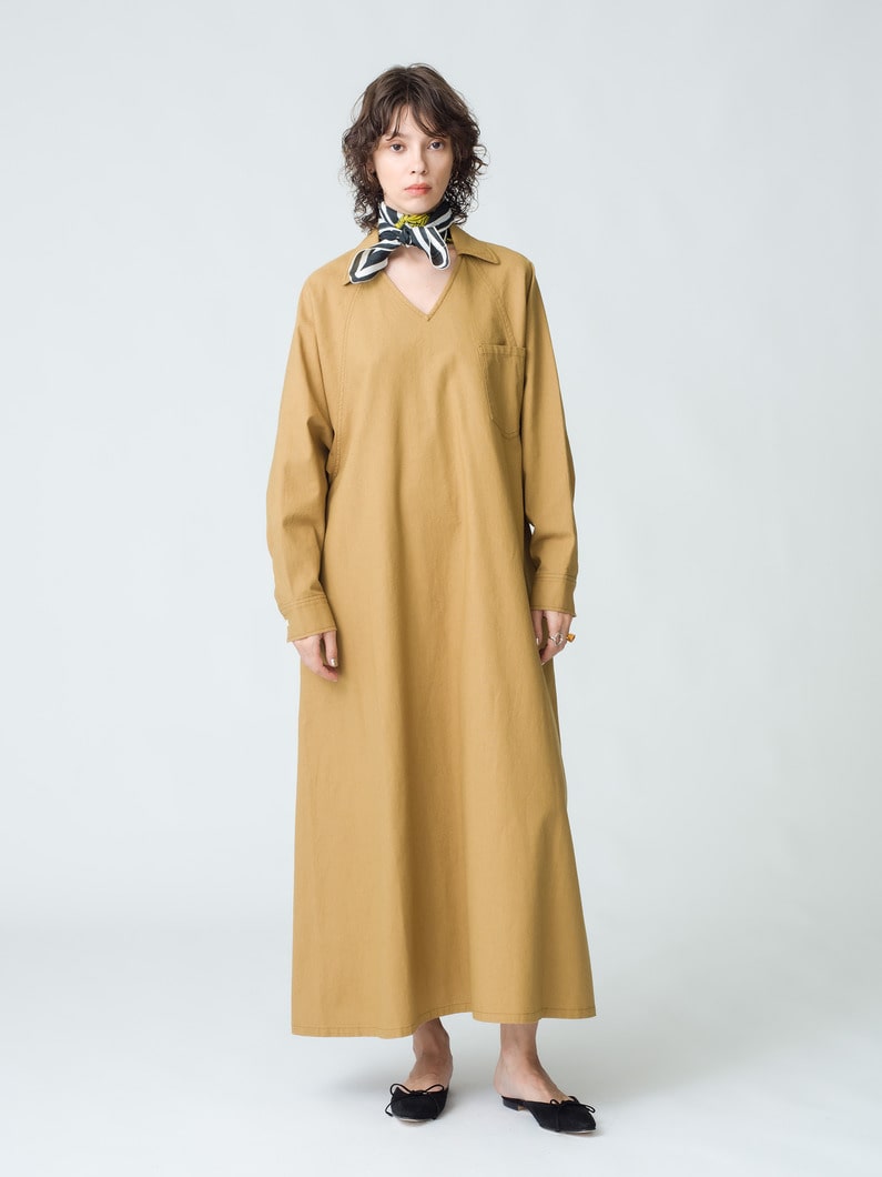 Cotton Linen Dress | ドレス 詳細画像 beige 2