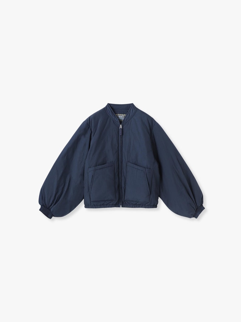 Recycle Nylon Zip Up Jacket | ジャケット 詳細画像 navy 4