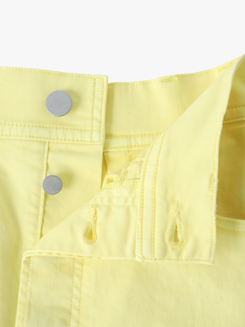 Organic Cotton Twill Skirt | スカート 詳細画像 yellow 2