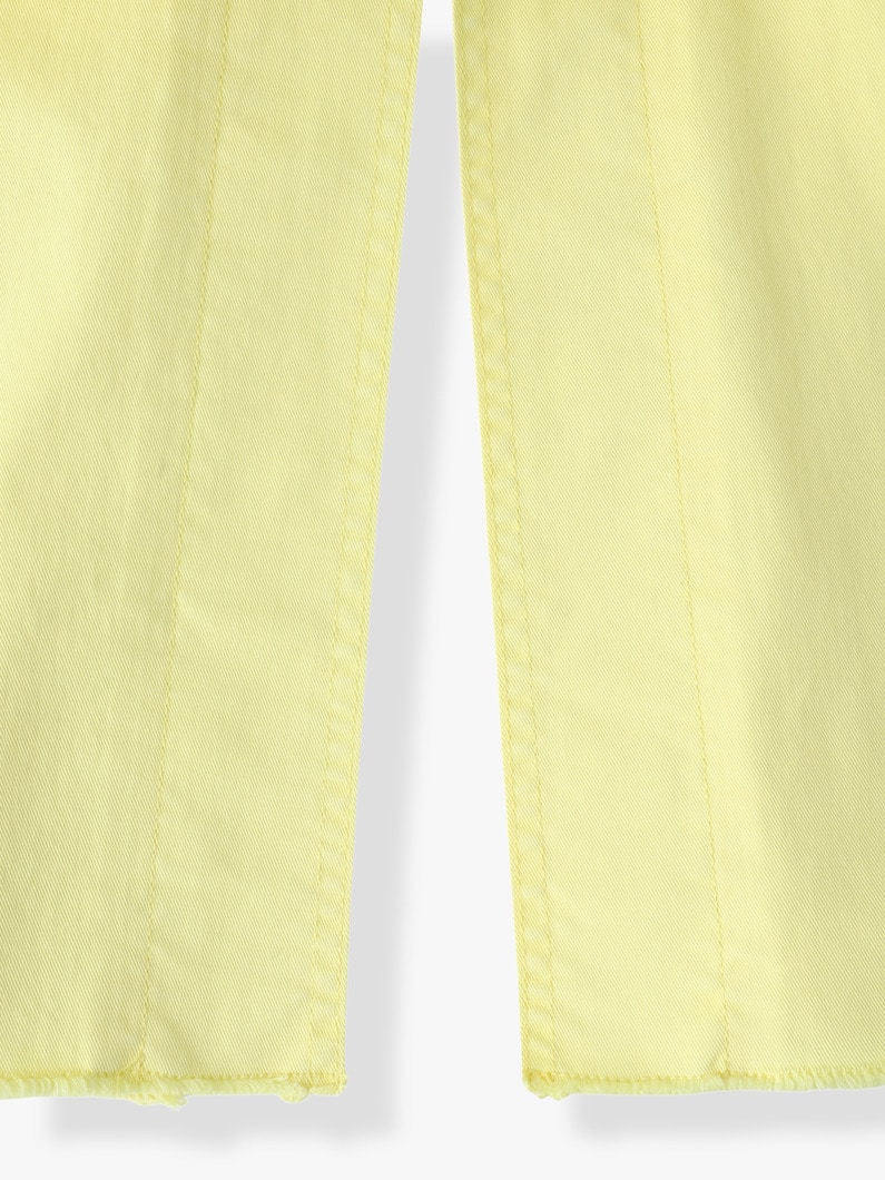 Organic Cotton Twill Skirt | スカート 詳細画像 yellow 4