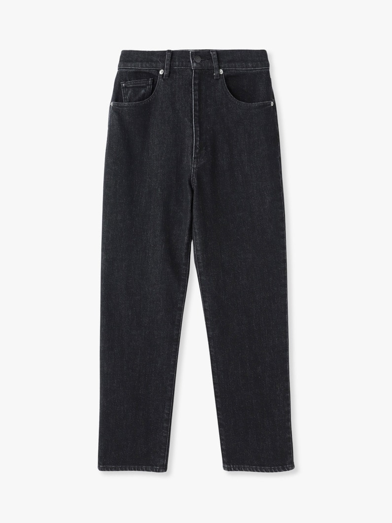 Organic Cotton Stretch Denim Pants | パンツ 詳細画像 black