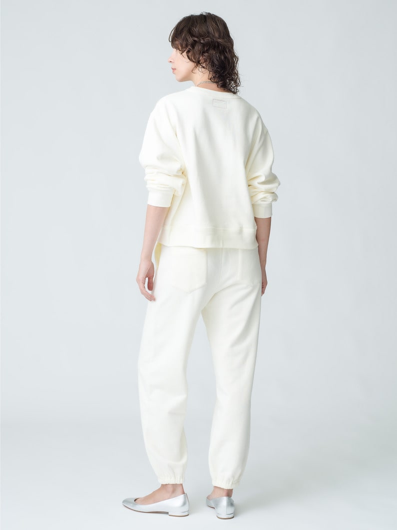 Organic Cotton Jogger Sweat Pants | パンツ 詳細画像 ivory 2