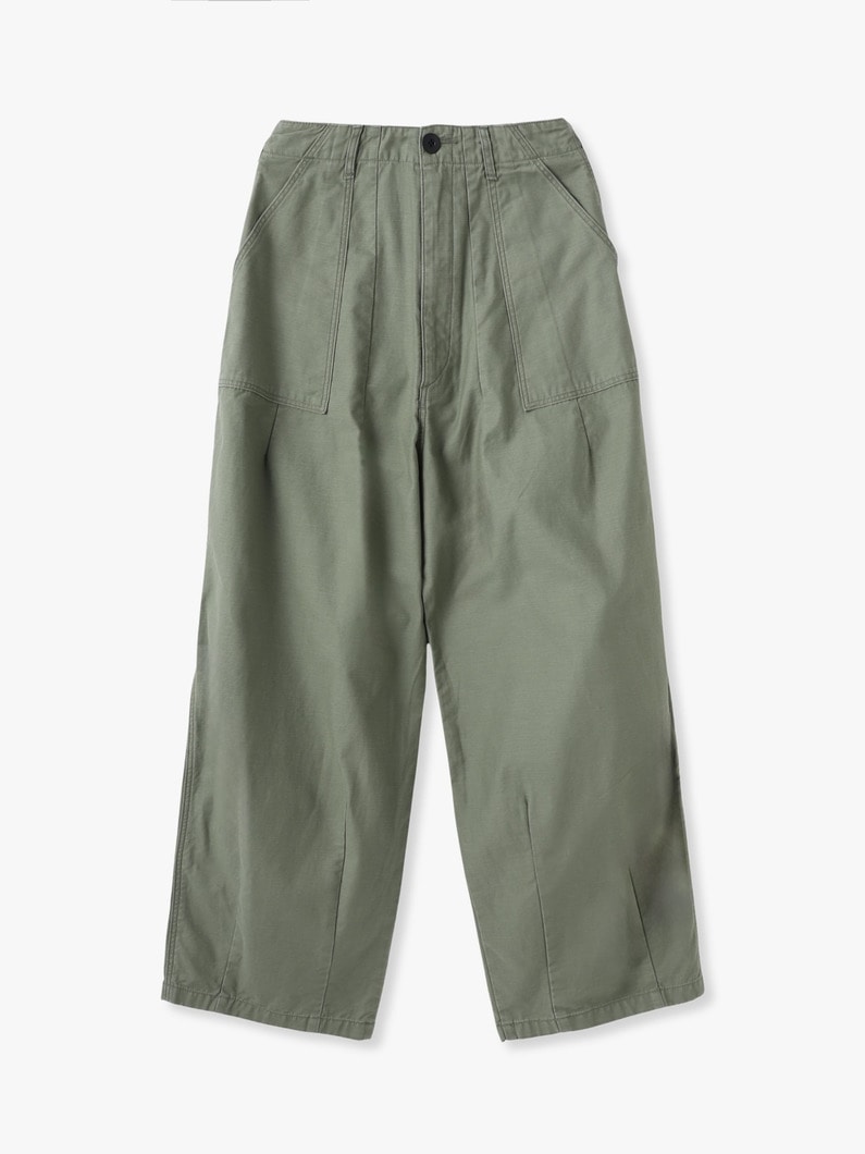 Wide Military Pants | パンツ 詳細画像 khaki 3