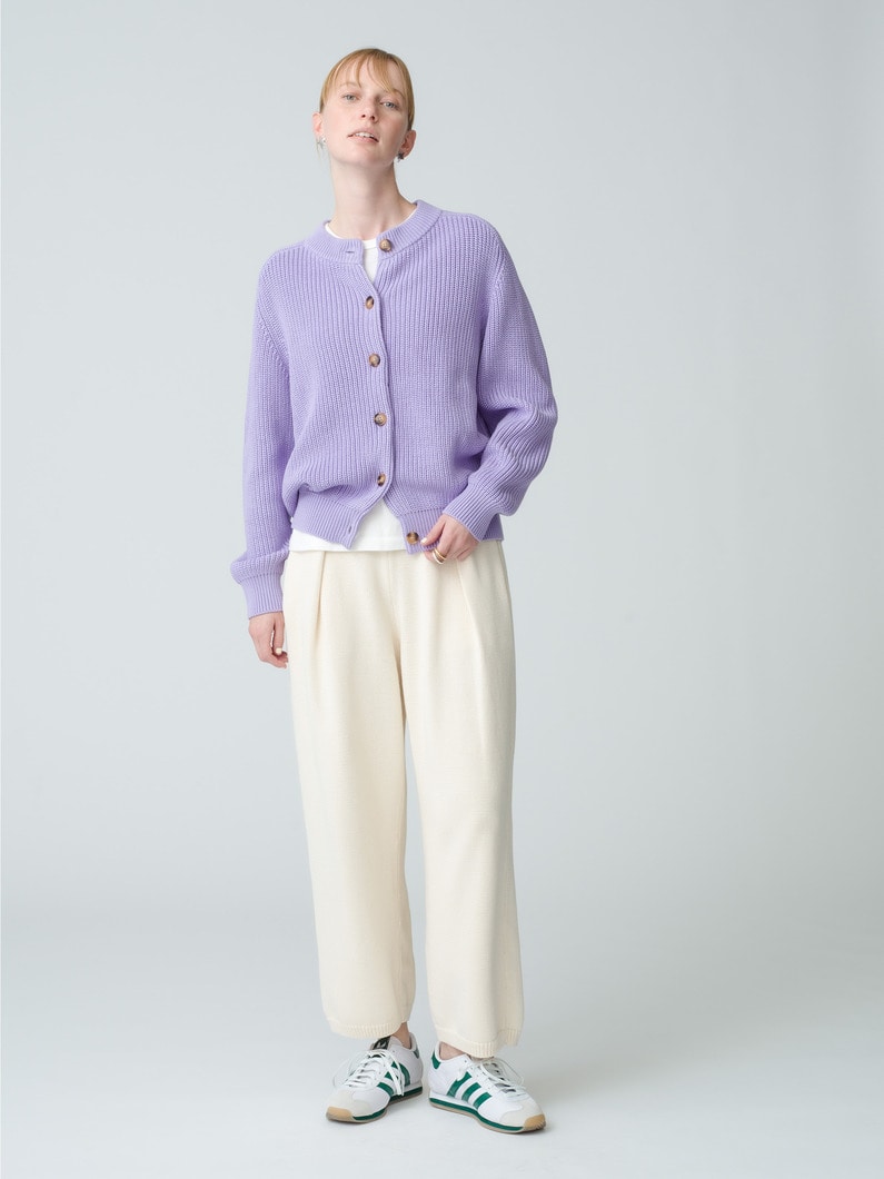 Tuck Knit Pants | パンツ 詳細画像 off white 4