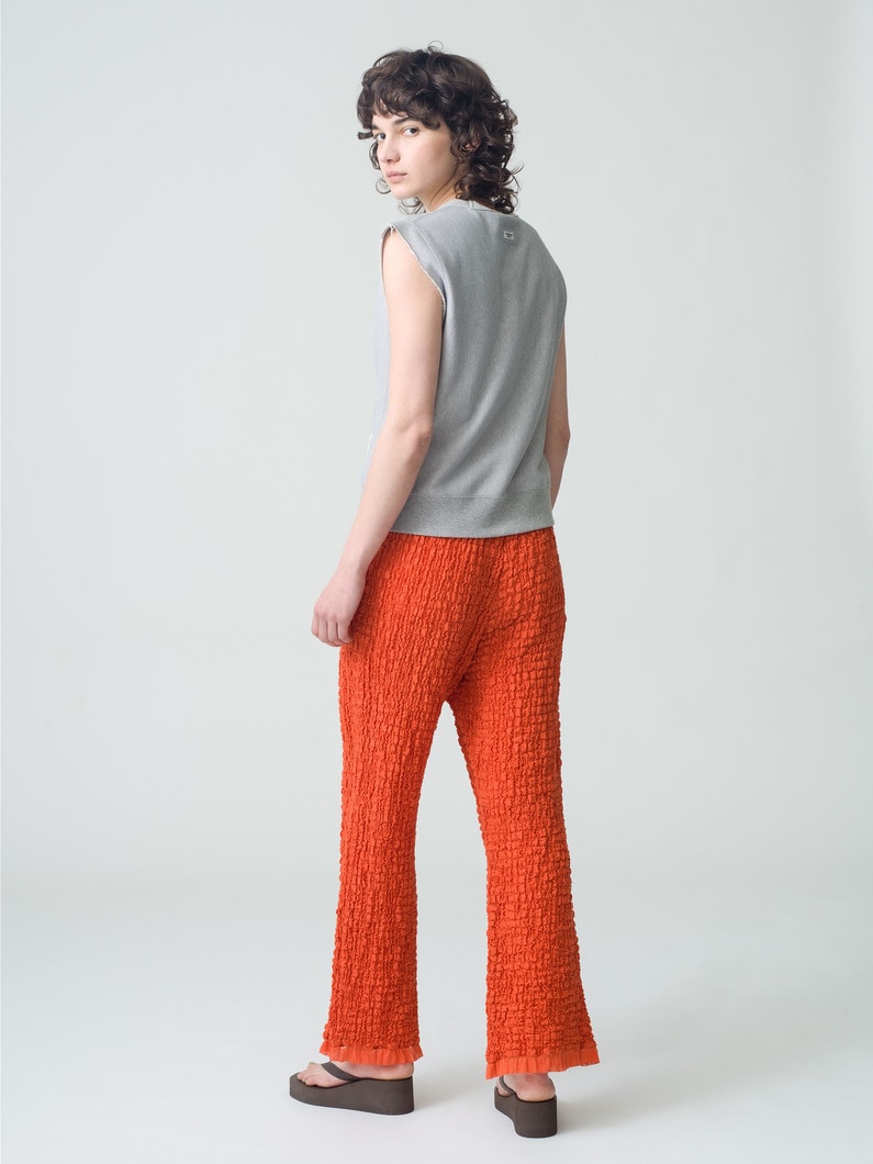 シュリンク レース パンツ（ブラック/オレンジ） 詳細画像 orange 2