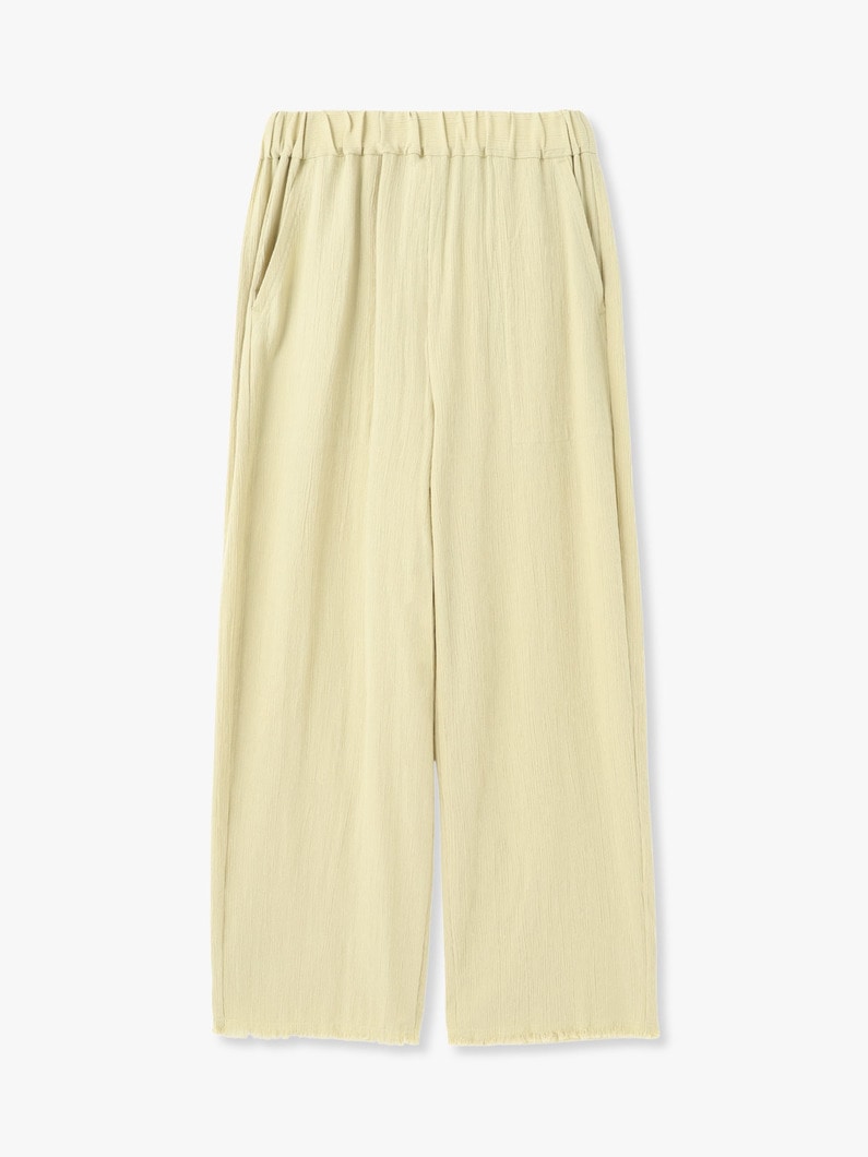 ヨウリュウ イージーパンツ（チャコールグレー/ライトグリーン） 詳細画像 light green 4