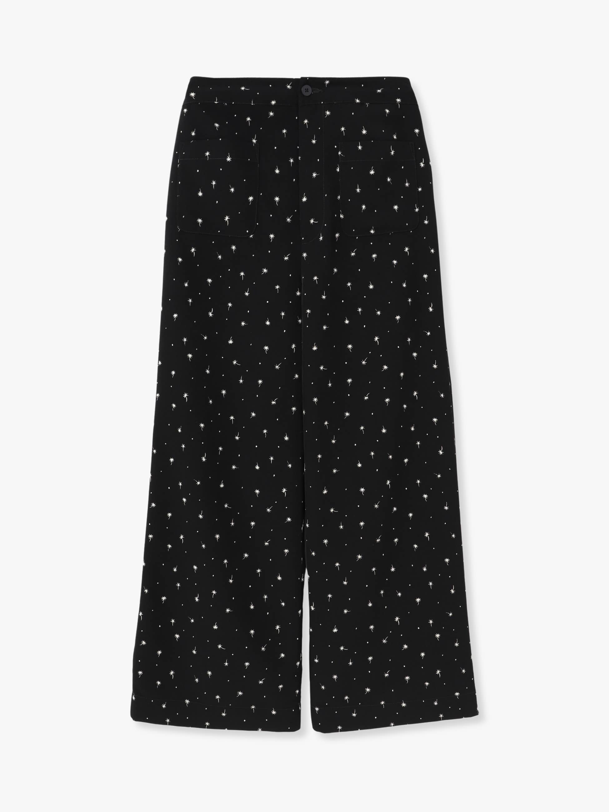 パームツリー プリント パンツ（レッド/ブラック）｜RHC(アール