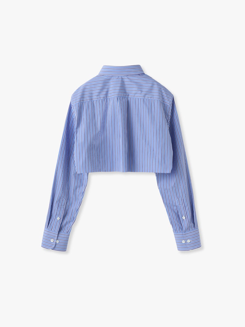 Super Cropped Shirt | シャツ 詳細画像 blue 1