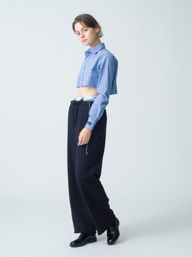 Super Cropped Shirt | シャツ 詳細画像 blue 3