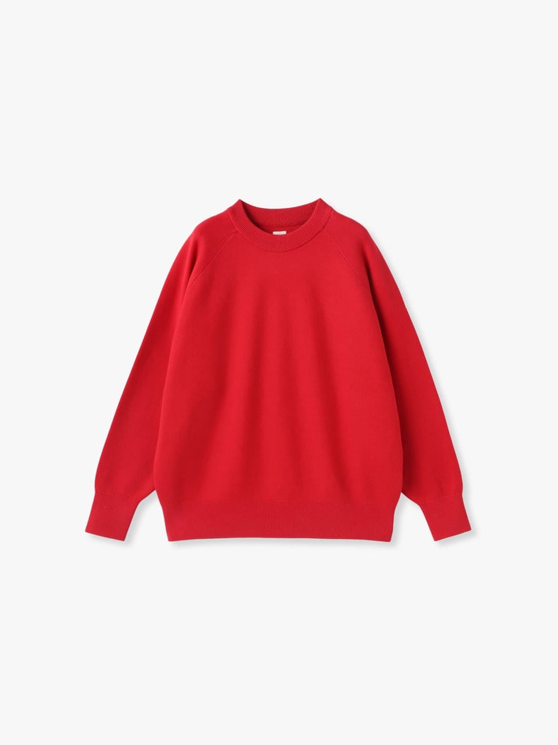 Suvin Cotton Smooth Pullover | ニット 詳細画像 red 3