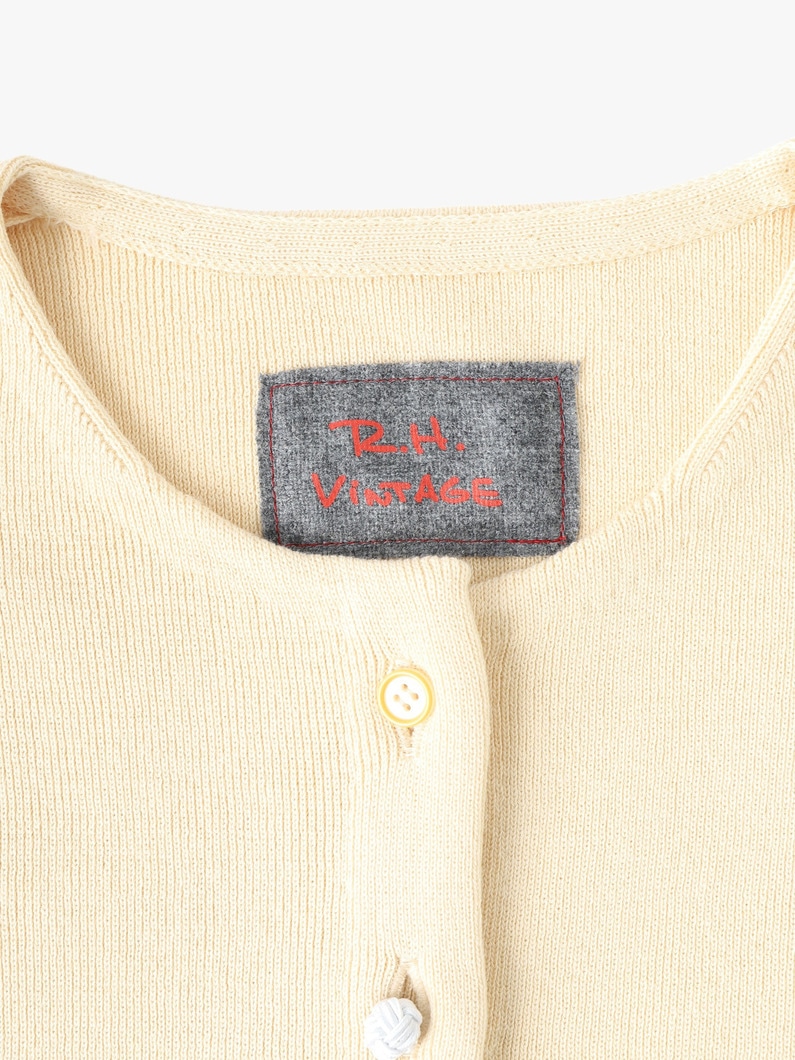 Multi Button Crew Neck Cardigan | カーディガン 詳細画像 ivory 3