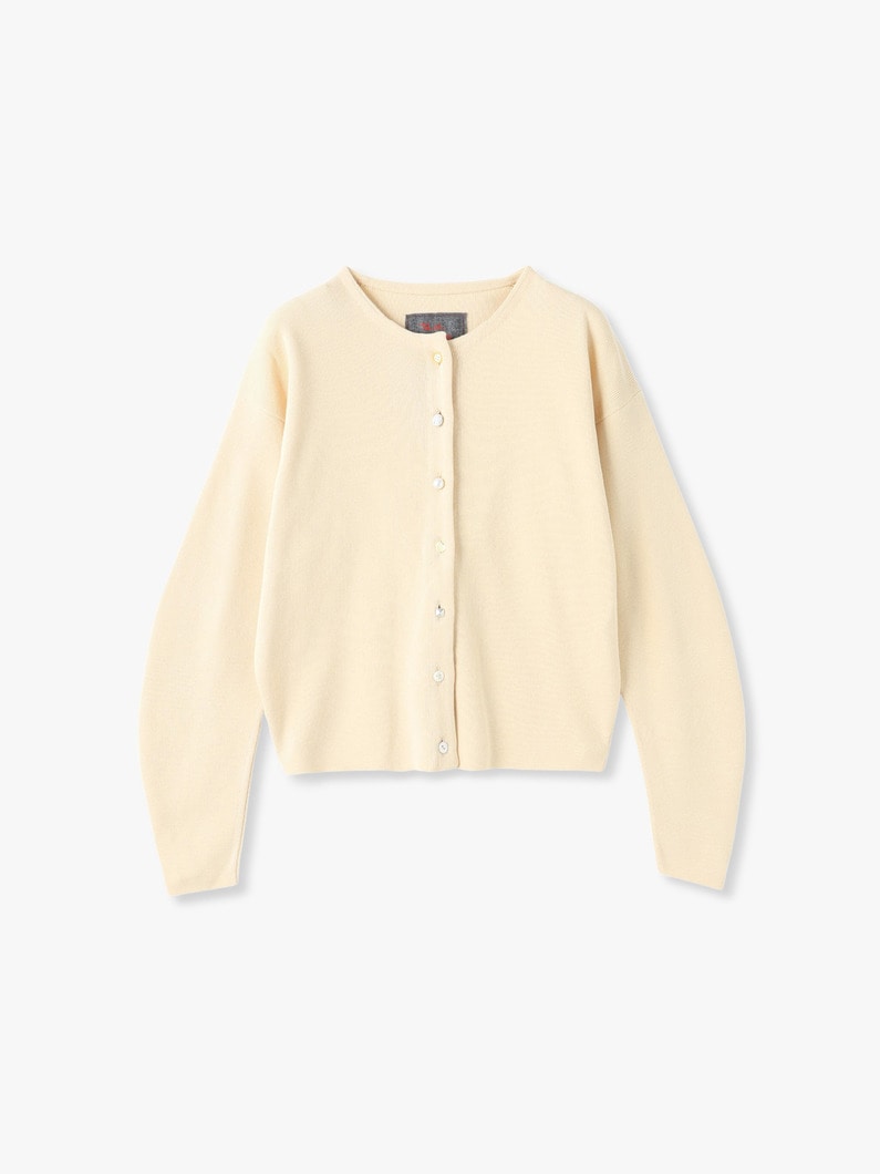 Multi Button Crew Neck Cardigan | カーディガン 詳細画像 ivory 1