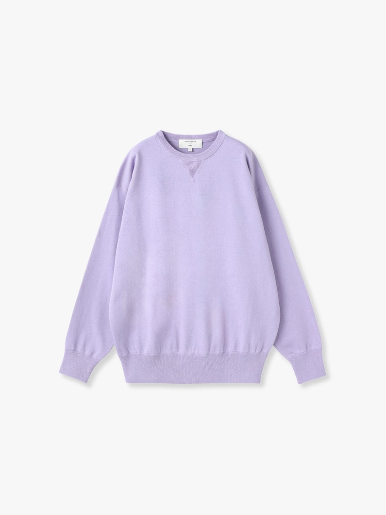 Jacques Knit Pullover (light purple/off white/black) | ニット 詳細画像 light purple 5