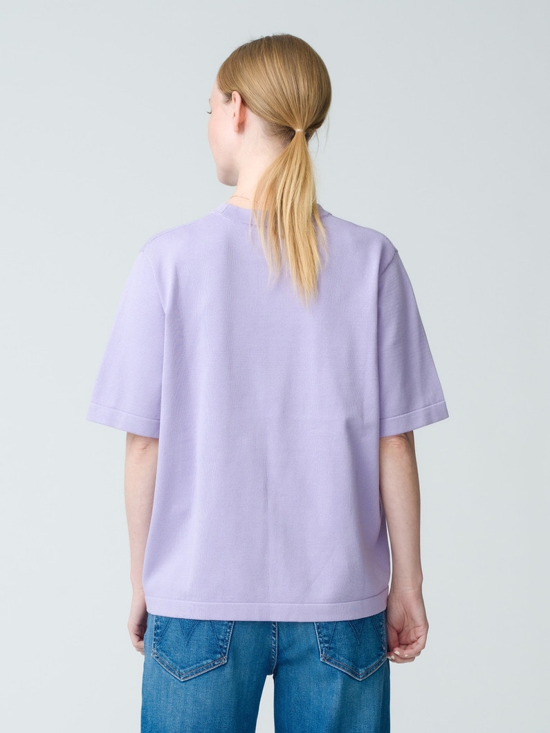 Heavier Weight As Jacques Knit Top | ニット 詳細画像 light purple 2