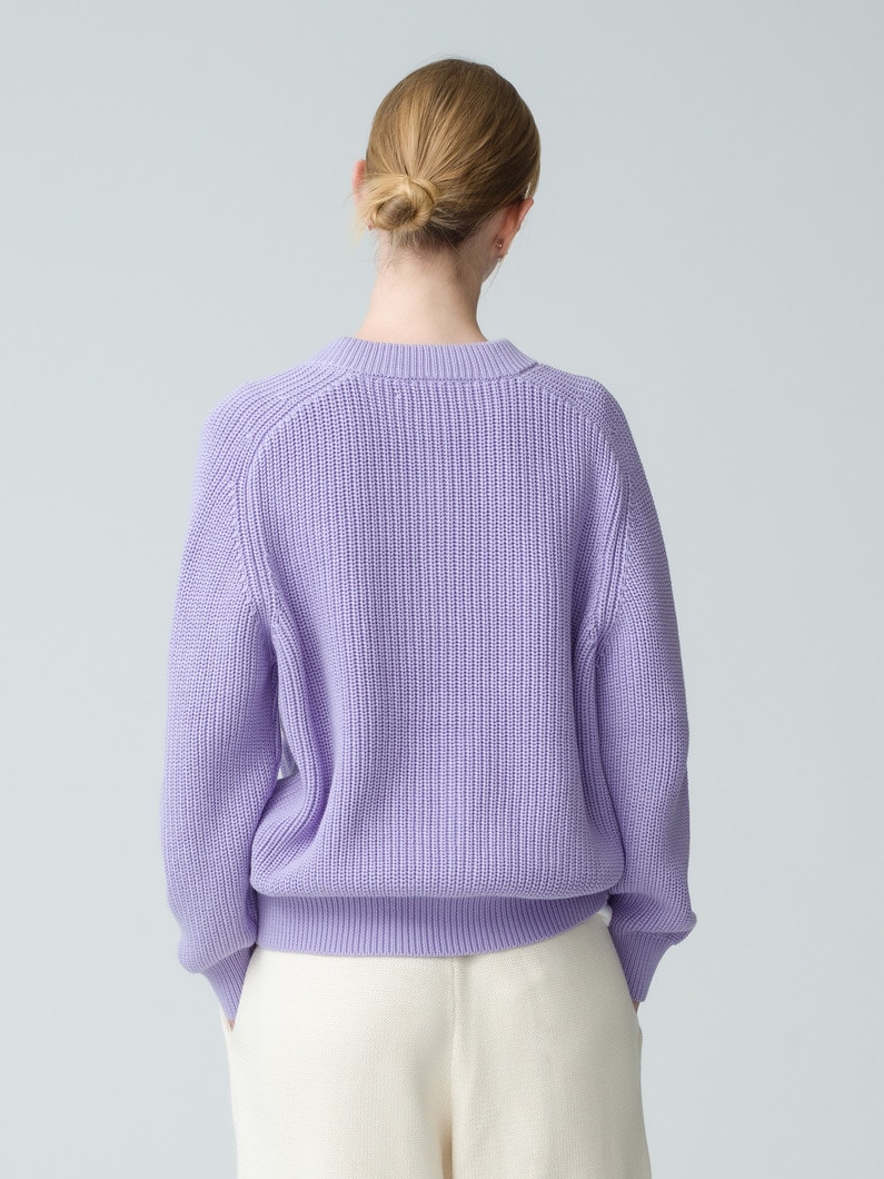 Callan Cardigan | ニット 詳細画像 light purple 3