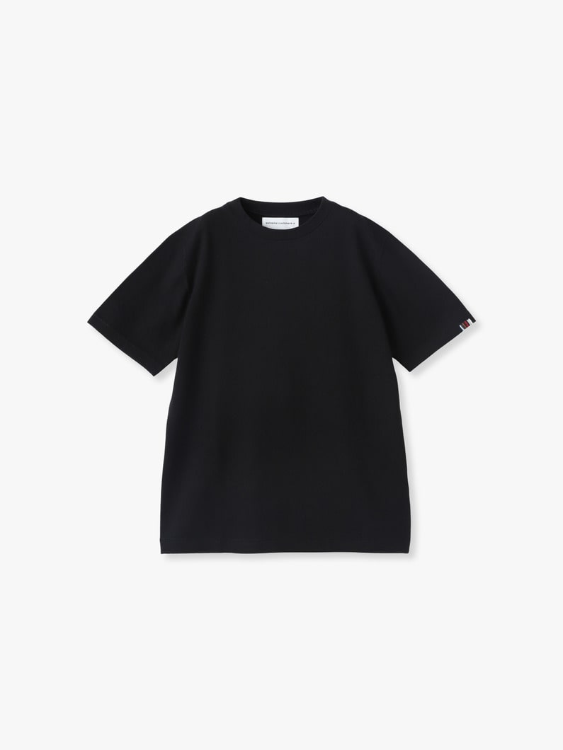 James Crew Neck Knit Tee | ニット 詳細画像 black